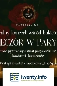 Kameralny koncert wśród bukietów róż
