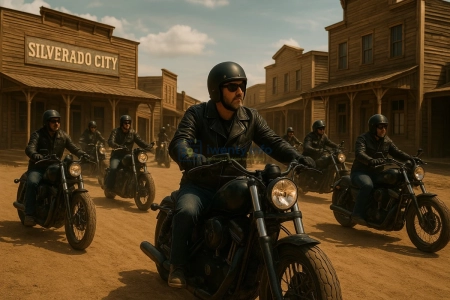 Rozpoczęcie Sezonu Motocyklowego w Silverado City