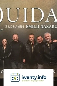 Trasa jubileuszowa - 35 lat Quidam z udziałem Emilii Nazaruk. Gość specjalny Colin Bass (Camel)