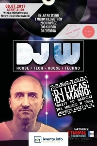 DJ W czyli najlepsza muzyka house, tech-house i techno