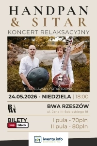 Handpan & Sitar - koncert relaksacyjny