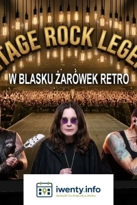 Vintage Rock Legends: European Tour 2026 - W blasku żarówek retro