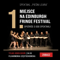 “PIEŚNI LEARA” - spektakl na podstawie Williama Szekspira.