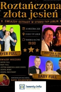 Gwiazdy estrady w studiu TVP Lublin