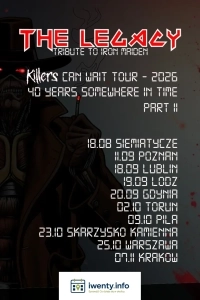 KILLERS CAN WAIT TOUR 2026 PART II