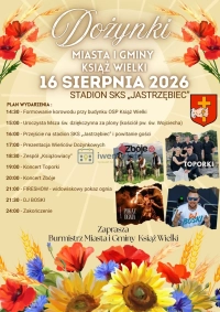 Dożynki Gminne  Miasta i Gminy Książ Wielki 2026