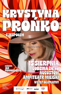 Krystyna Prońko - koncert w amfiteatrze