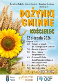 Dożynki Gminne 2026 w Kościelcu