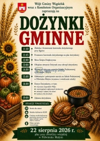 Dożynki Gminne 2026 w Gminie Wąpielsk