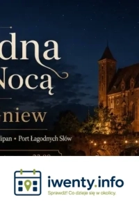 ŁAGODNA SCENA NOCĄ - ZAMEK GNIEW