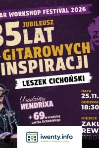 35 lat gitarowych inspiracji - Jubileusz Leszka Cichocińskiego