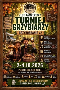 Zlot Kamperowy "Turniej Grzybiarzy"
