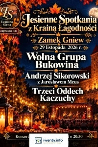 ŁAGODNA SCENA NOCĄ - ZAMEK GNIEW