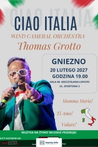 Ciao Italia Thomas Grotto i Wind Cameral Orchestra