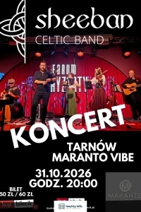 Koncert Sheeban Celtic Band w Maranto Vibe