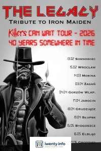 The Legacy - tribute to Iron Maiden | Koncert na trasie KILLERS CAN WAIT 2026